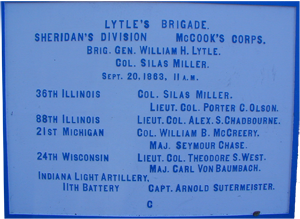 Lytle Brigade Sign